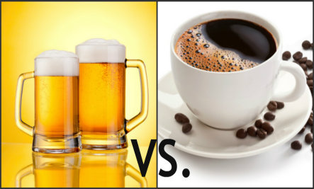 Beer vs coffee