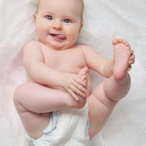 baby in diaper